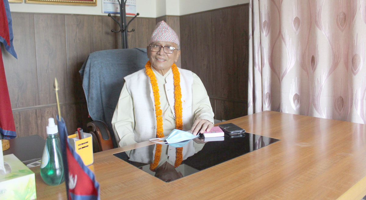 Lumbini Province Chief Sherchan assumes office